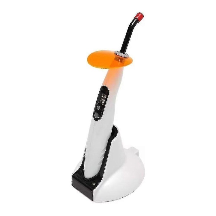 Lampa de polimerizare LED fara fir 5W, alb, cu acumulator reincarcabil, 2200mAh, set complet