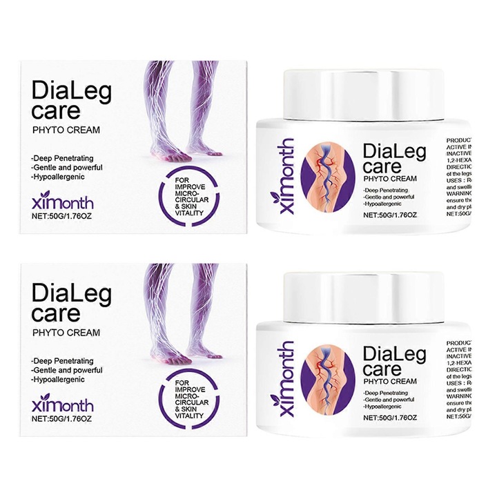 Crema Phyto pentru Ingrijirea Picioarelor DiaLeg, 50g