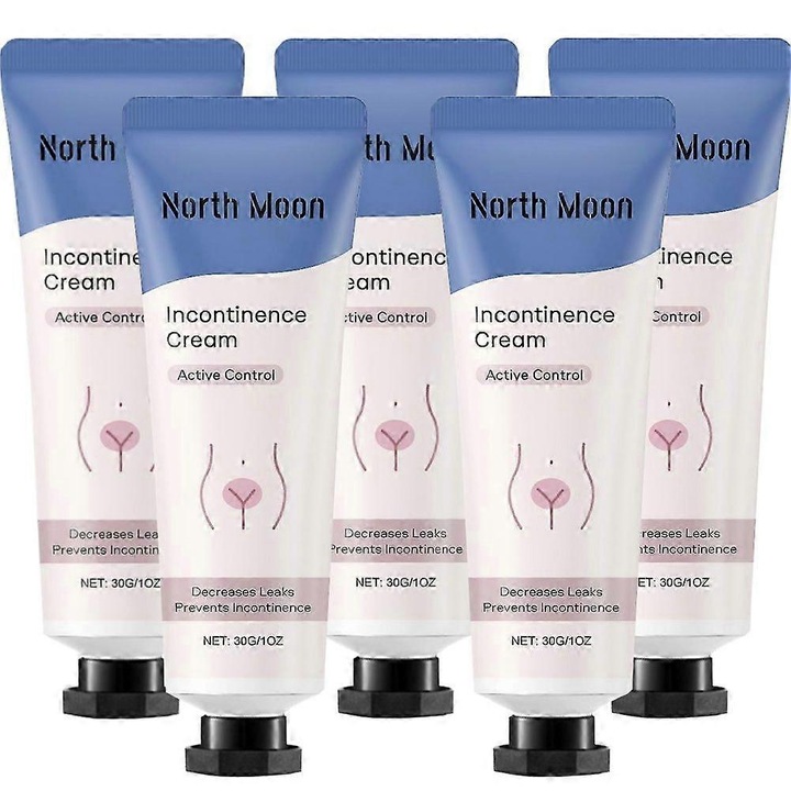 North Moon húgyúti ápolókrém, 30g, speciális formula, mindennapi kényelem, 5 darabos szett