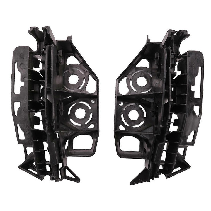 Első lökhárító tartó készlet 2 db, Peugeot 308 308CC 308SW 408, műanyag, fekete