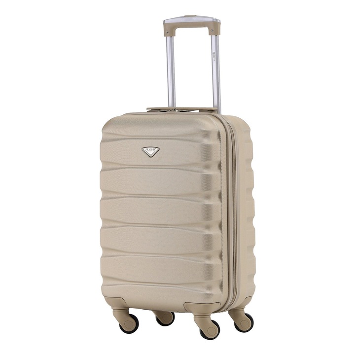 Kabin gurulós kocsi 4 kerekű, 55x35x20cm, pezsgő színű, gurulós kocsi szett