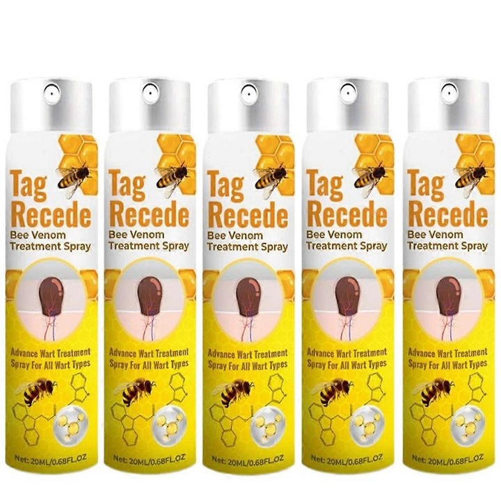 Szemölcsápoló spray méhméreggel, 20ml, 5 darabos készlet