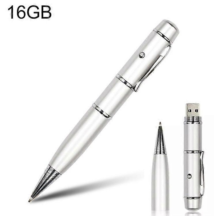 Memorie USB 3 in 1, 16GB, argintie, viteza de transfer 10-24M/s