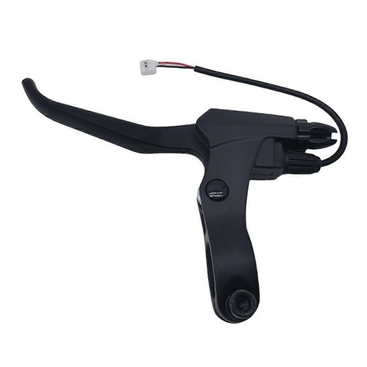 Maneta frana stanga pentru motocicleta, plastic, neagra