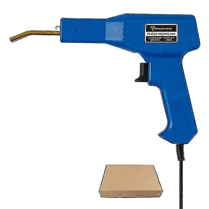 Forrasztópisztoly, 50W, 225x155x40mm, autókarosszéria javításhoz, kék
