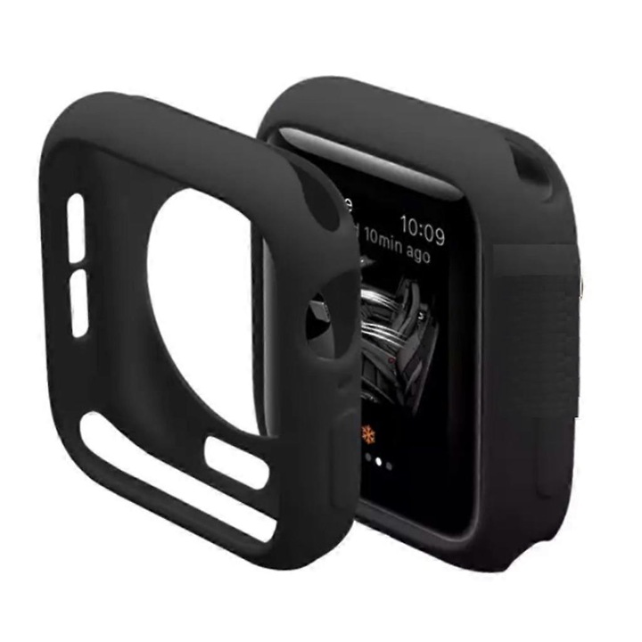 Husa de protectie pentru smartwatch, 38x33.3x10.5mm, 40x34x10.7mm, 42x35.9x10.5mm, 44x38x10.7mm, multicolor, set