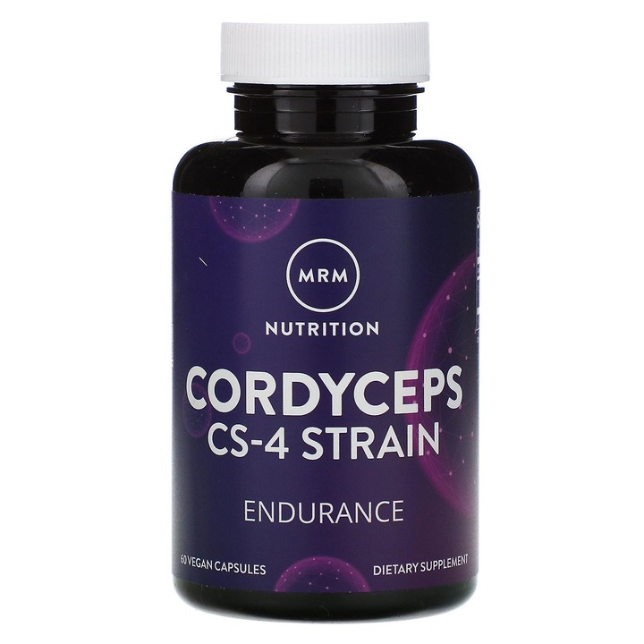 MRM Nutrition - Tulpina Cordyceps CS-4, 60 de capsule vegane