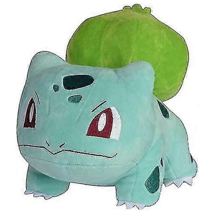 Figurina de plus, animal, 20x13x15cm, Bulbasaur, 170g
