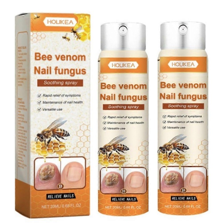 Méhméreg körömápoló spray, 2 x 20 ml