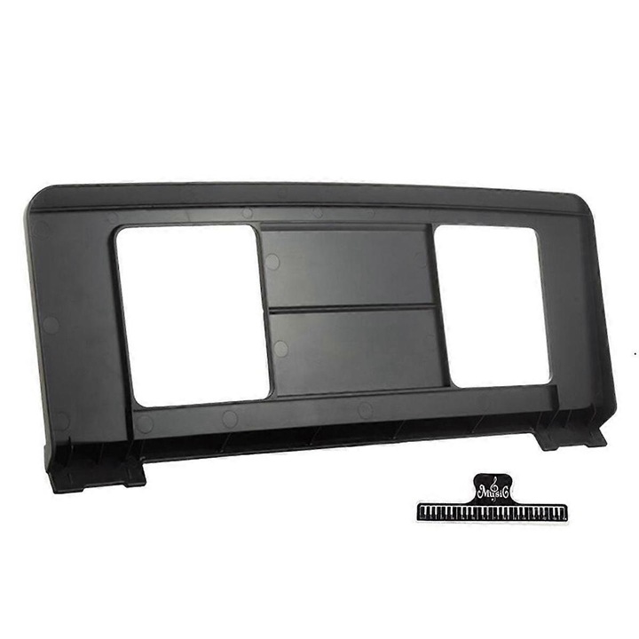 Kottatartó elektronikus zongorához, fekete, 49.5x21cm