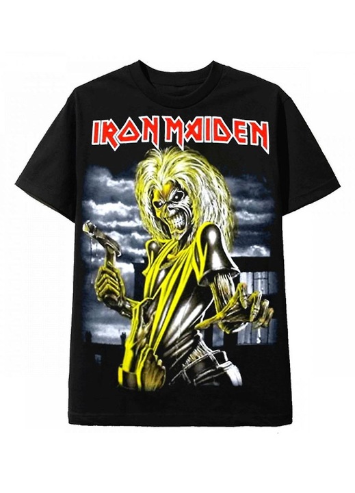Férfi póló Iron Maiden, pamut, többszínű