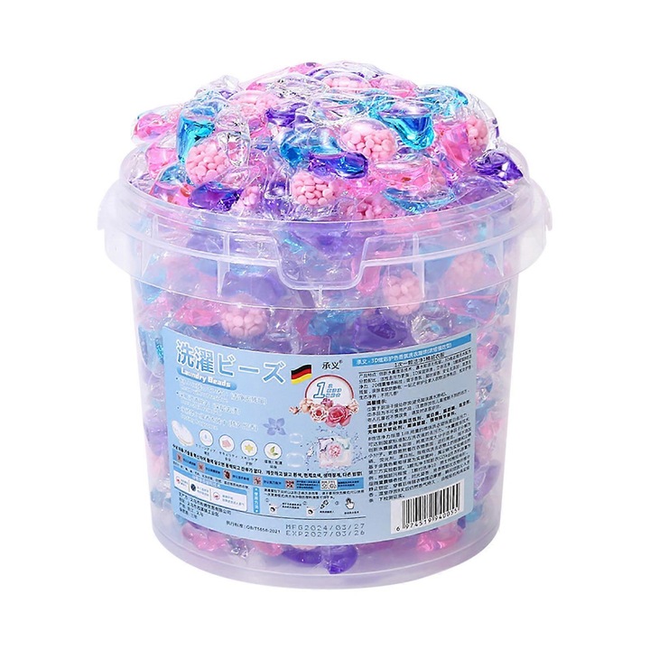 Mosószer kapszula 5 az 1-ben, tisztítás és folteltávolítás, 100 darab