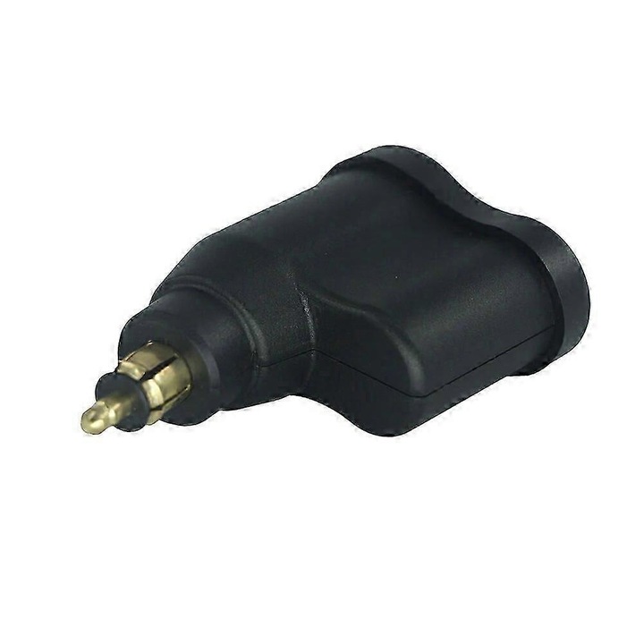 Adaptor de incarcare pentru motocicleta, dual USB, pentru BMW R1200GS R1250GS F850GS F800GS F750GS F650GS F700GS, negru, 12V-24V
