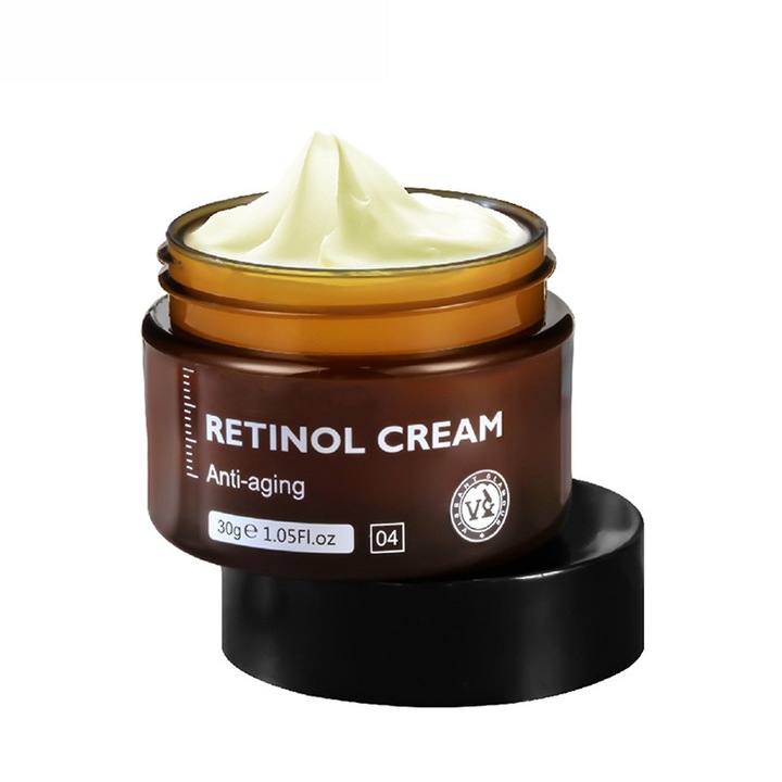 Crema hidratanta pentru fata cu retinol, 30g, anti-imbatranire, fara ulei