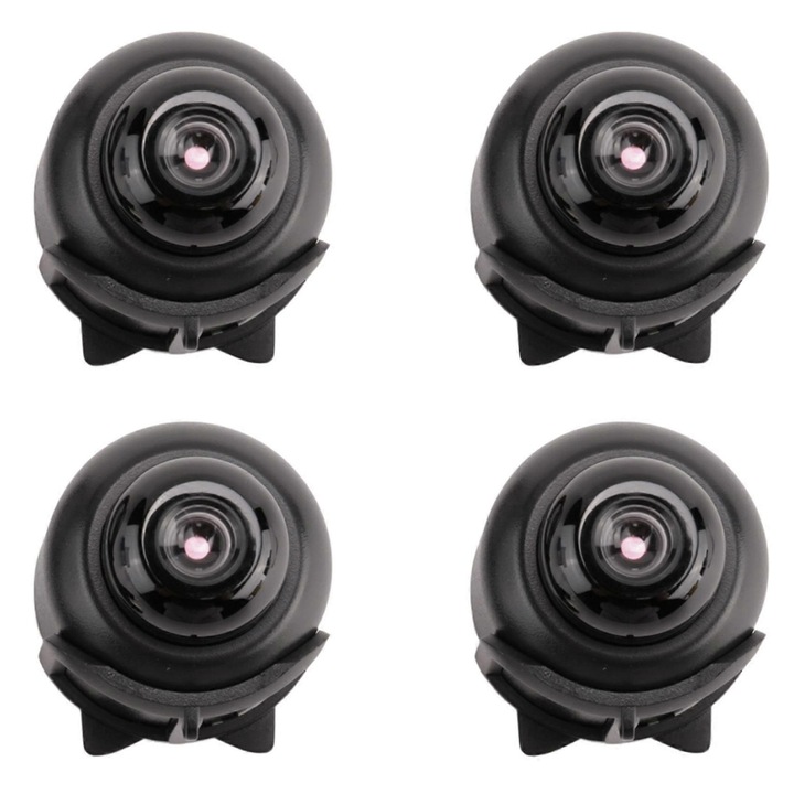 Camera de supraveghere X5, 1080P, unghi larg 160°, neagra, set de 4 bucati