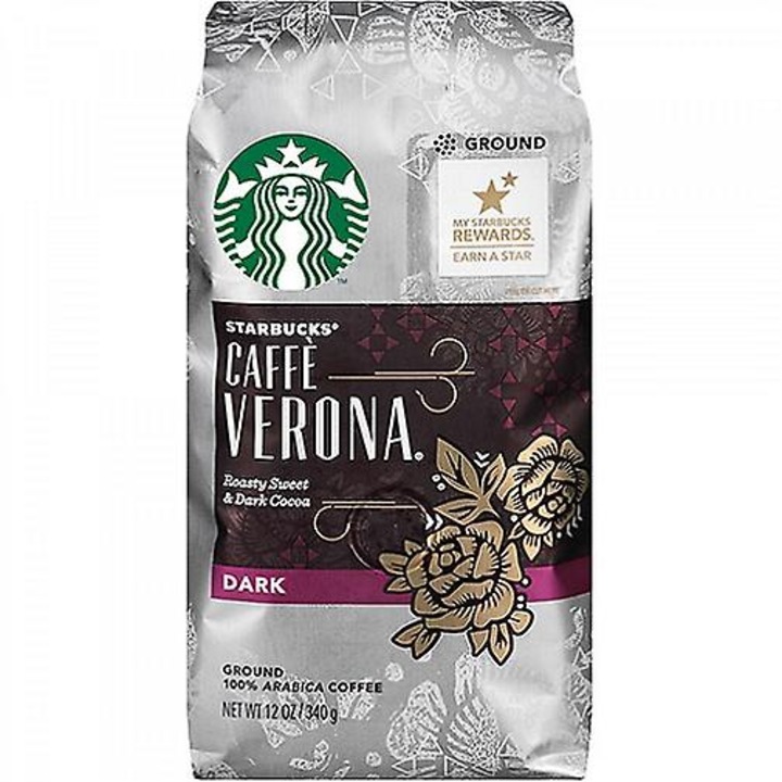 Cafea Starbucks Caffe Verona Dark Roast, 340g
