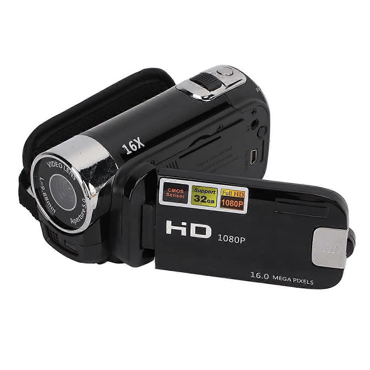 Camera video digitala, 16MP, 1080P, rotire 270°, zoom digital 16x