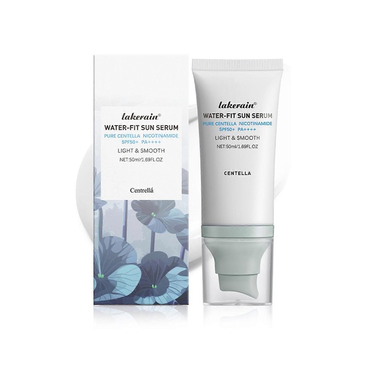Serum de protectie solara cu Centella Asiatica, SPF50+, 50ml, textura hidratanta
