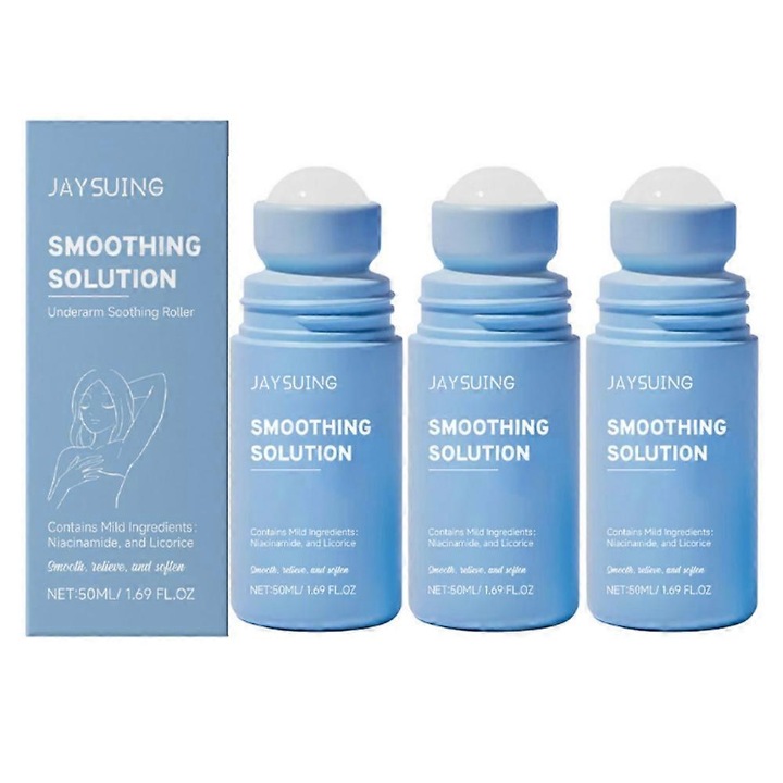Roller calmant pentru subrat, Jaysuing, 50ML, 3.9x3.9x9.7cm