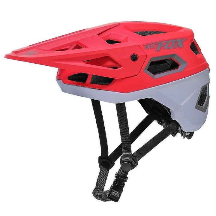 Hegyi kerékpáros sisak Batfox La302, 56-59cm, 16 szellőzőnyílás, többszínű, 390g