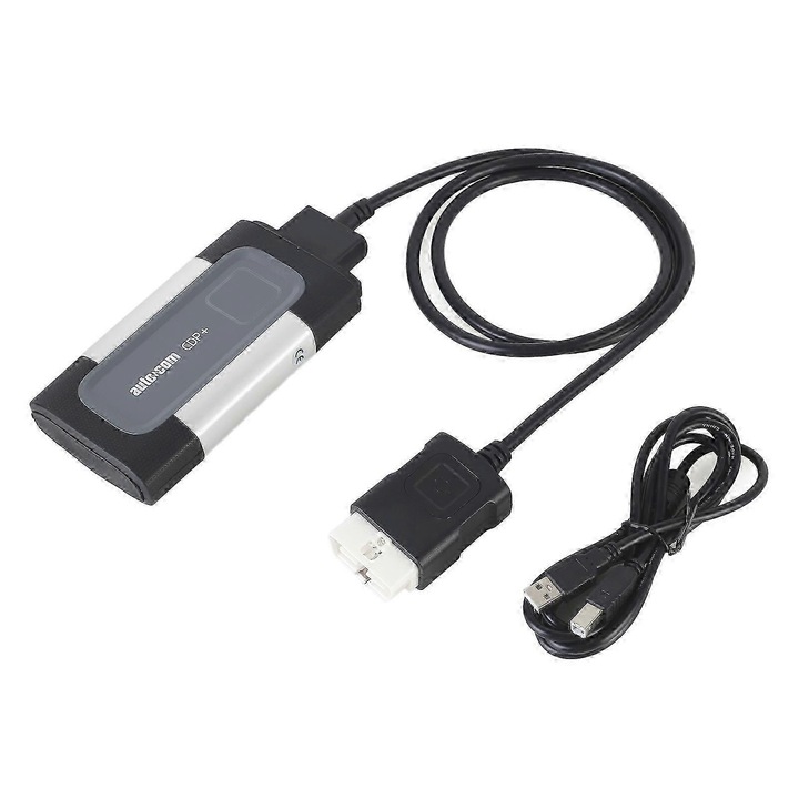 Instrument diagnosticare, Autocom CDP+, Bluetooth OBD2 pentru BMW, negru, inregistrator de zbor, verificare tensiune