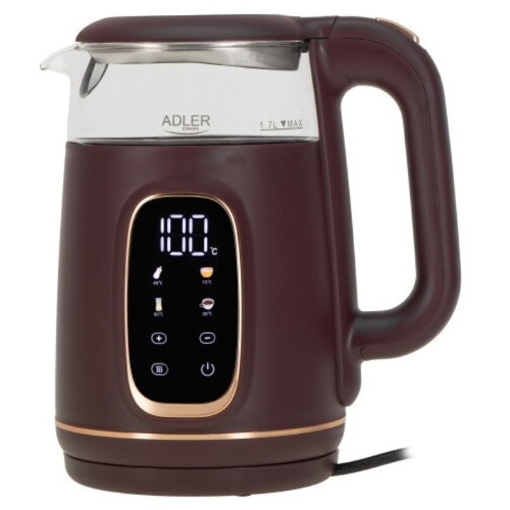 Fierbator, Klausberg, Otel, 3 l, Negru/Argintiu