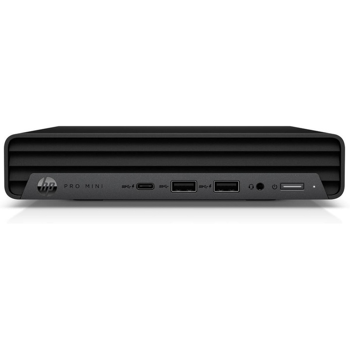 Sistem desktop HP Pro Mini 400 G9, Intel Core i5-14500T, 16GB RAM, 512GB SSD, Windows 11 Pro, Negru