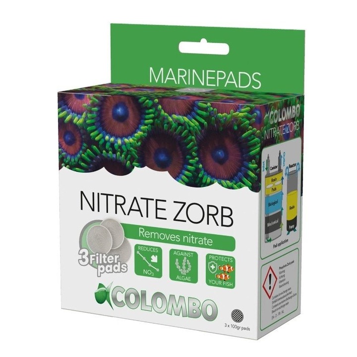 Colombo Marine Nitrate Zorb, solutie pentru acvarii, eliminare azotat, 0-350 l