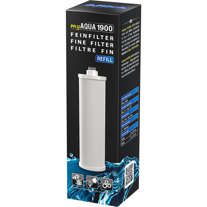 Filtru de inlocuire pentru sistem de filtrare Arka myAqua 1900, 2 l/min, 5-38°C
