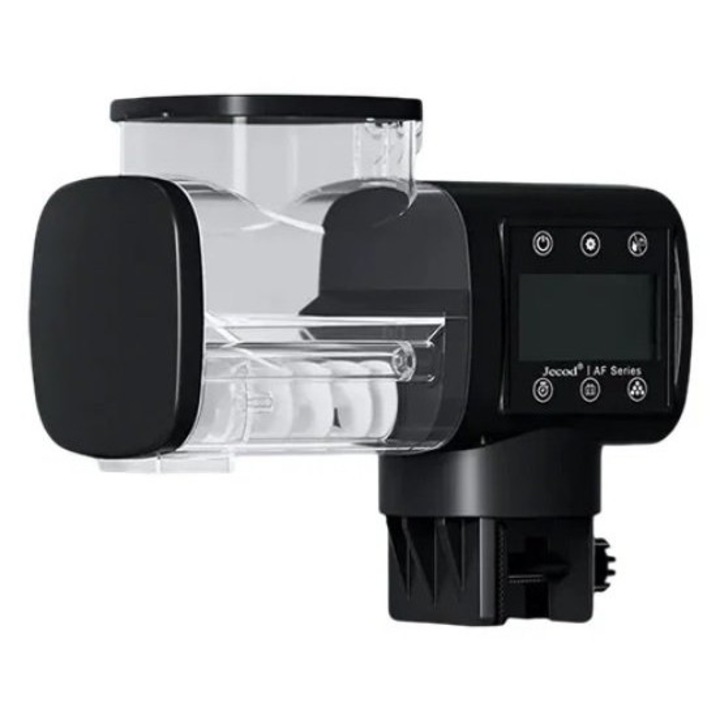 Hranitoare automata Jebao AF-500, capacitate mare, programabila, design estetic, alb