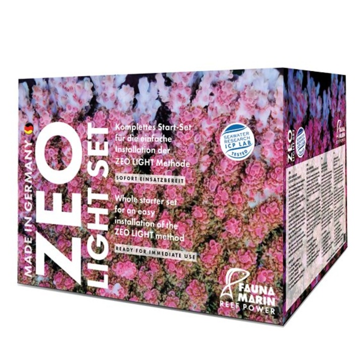 Set start-up Fauna Marin Zeo-Light, 1000ml Zeolight, 1000ml CarbL, 50ml Coral Vitality, 100ml Min. S, 250ml Color Elements, 250ml Coral Balance