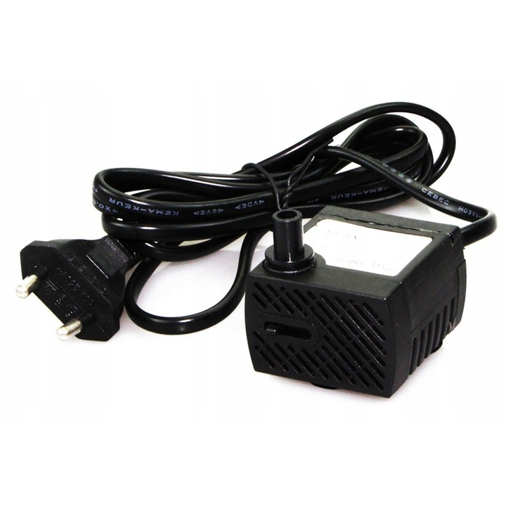 Потопяема помпа Hsbao, 5W, 300l/h, 8mm-12mm, 4.8x4.4x2.9cm