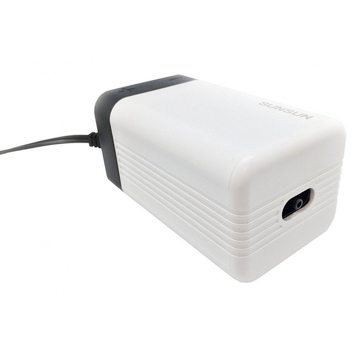 Pompa de aer SunSun CT-101, 3W, 12,8x6,3x5,2cm, pentru acvarii