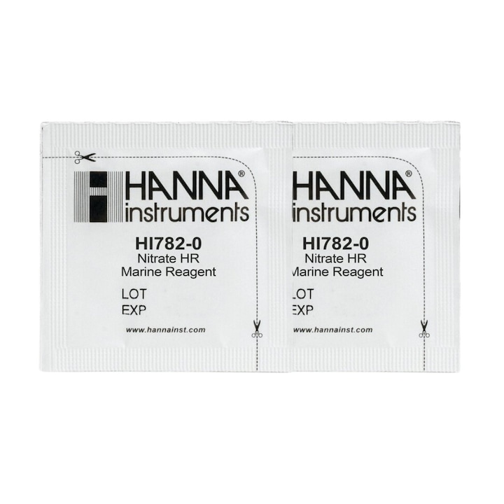 25 reagensből álló készlet nitrátméréshez, Hanna Instruments, HI 782