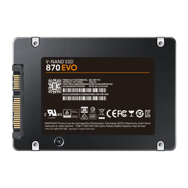 SSD 2,5 инча, 512 GB, EVO3.0, висока скорост на трансфер