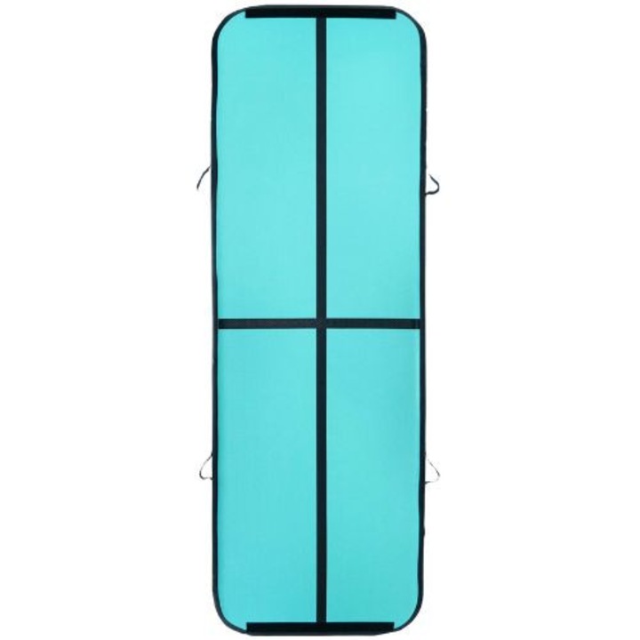Saltea gonflabilă Artnico Airtrick 400x100x10 cm, antiderapantă, pentru gimnastică și antrenamente acrobatice
