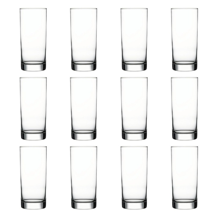 Söröspoharak, 12 darabos üvegpohárkészlet, Isztambul - 590ml