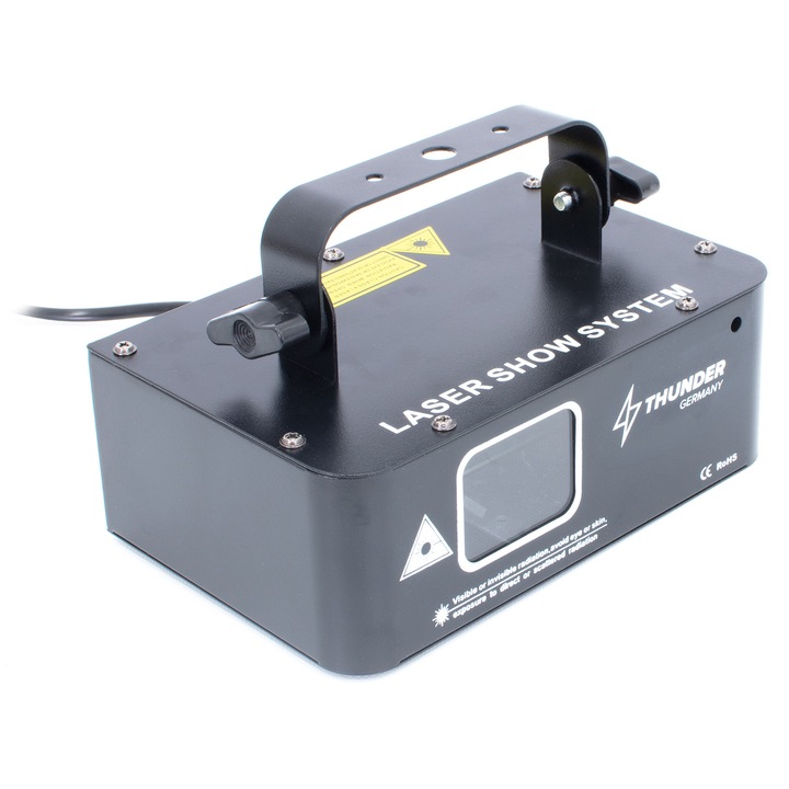 Efect de lumina laser rosie Thunder LS1-1R