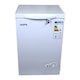 Lada frigorifica 100l, Portabila, HASPOL, Clasa E, 2in1 Sistem Convertibil, Functie Fridger, Termostat Reglabil, Alb