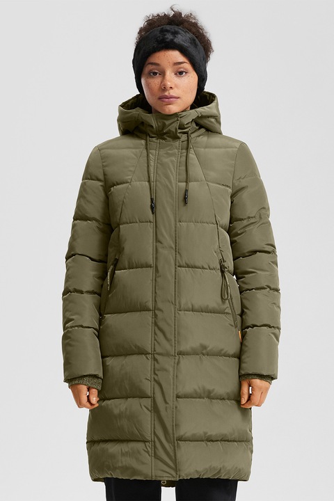 QS, Geaca lunga cu gluga, Kaki