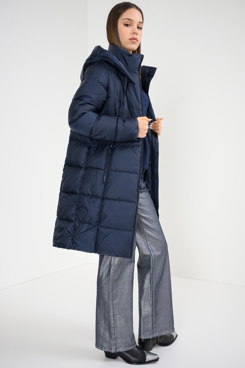 s.Oliver, Дълго подплатено зимно яке, Тъмносин