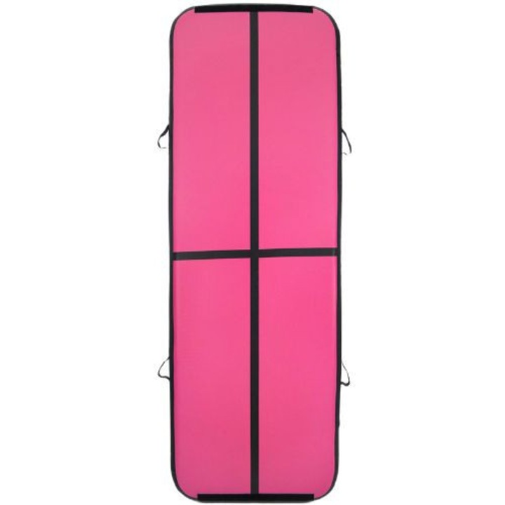 Saltea gonflabilă Artnico 400x100x10cm, antiderapantă, pentru gimnastică și acrobații