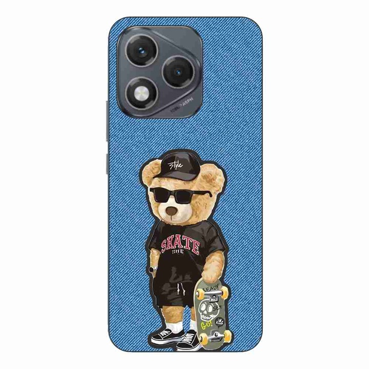 Husa compatibila cu Honor 400 Lite Silicon Gel Tpu Model Bear Skate Fashion