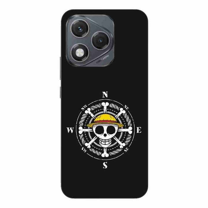 Husa compatibila cu Honor 400 Lite Silicon Gel Tpu Model One Piece Logo