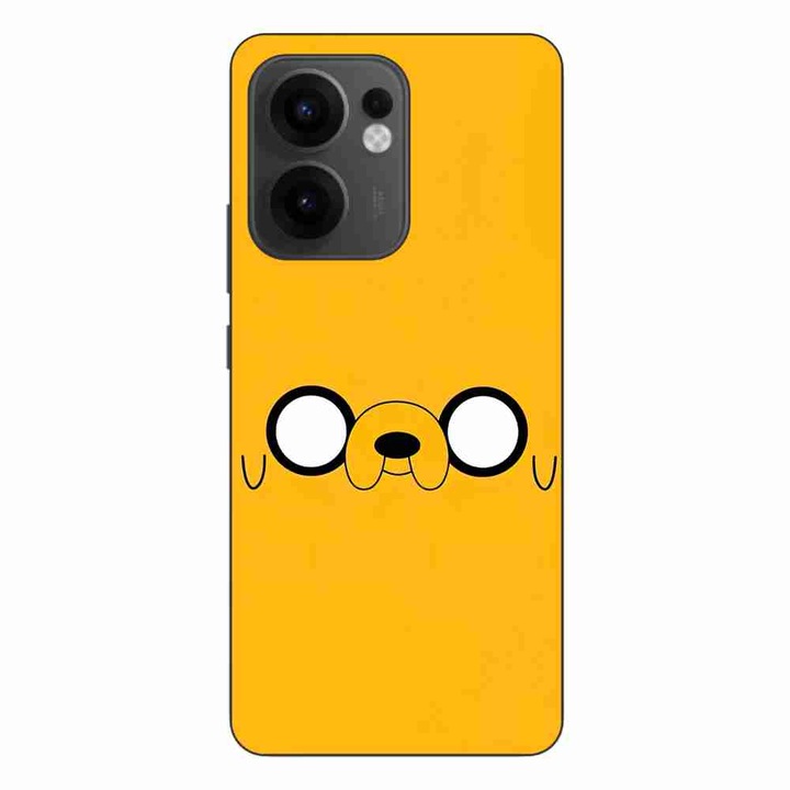 Husa compatibila cu Oppo Reno13 F Silicon Gel Tpu Model Jake Face