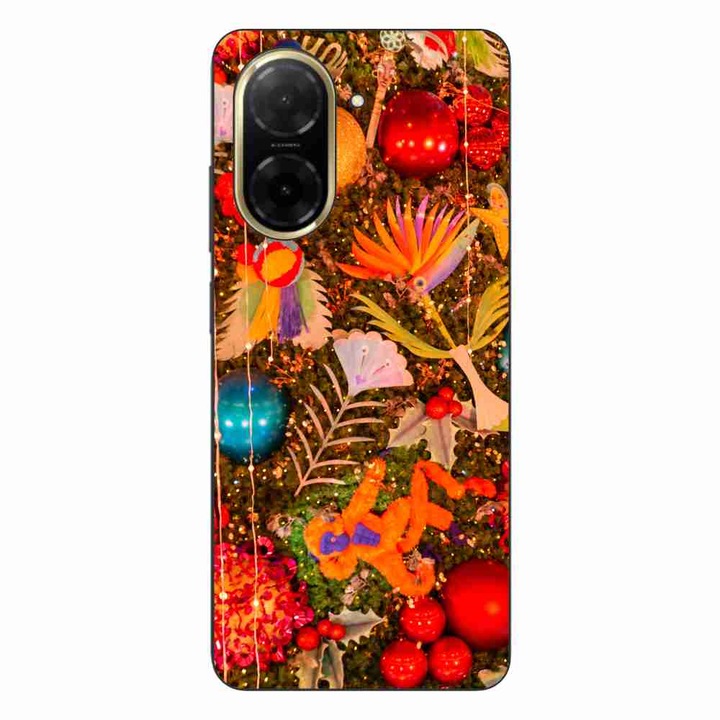 Husa compatibila cu Xiaomi Redmi A5 Silicon Gel Tpu Model Craciun Decor Brad Vintage