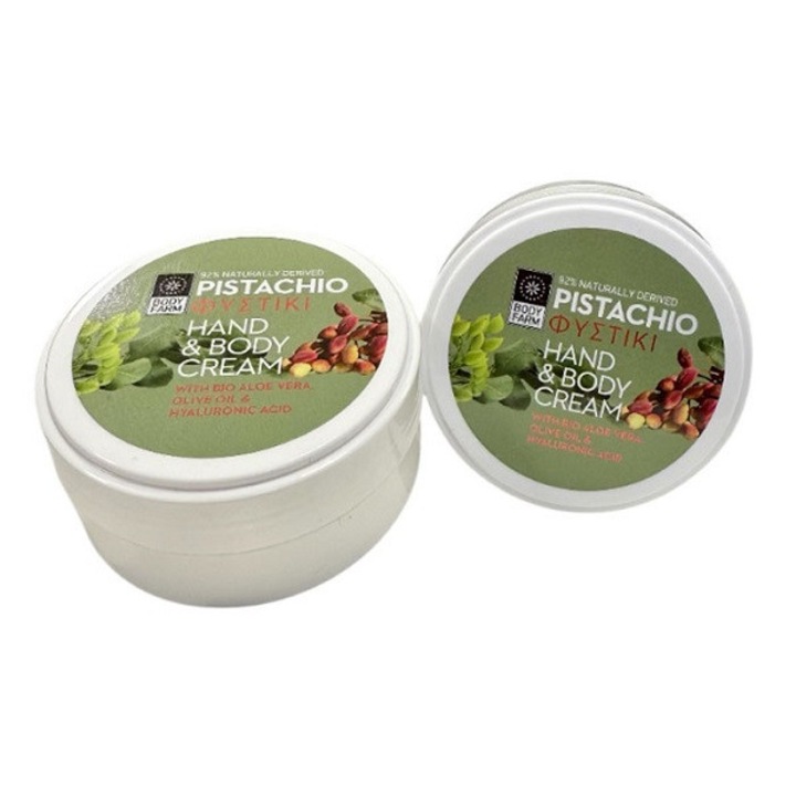 Crema de maini si corp cu fistic Bodyfarm 50ml