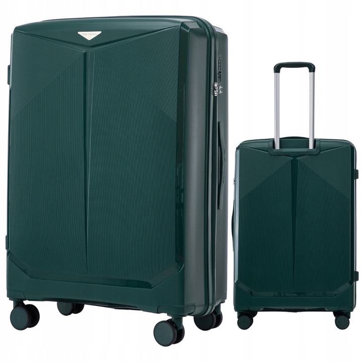 Geanta de voiaj, Wings, COCKATIEL, verde, mare, 97L, polipropilena