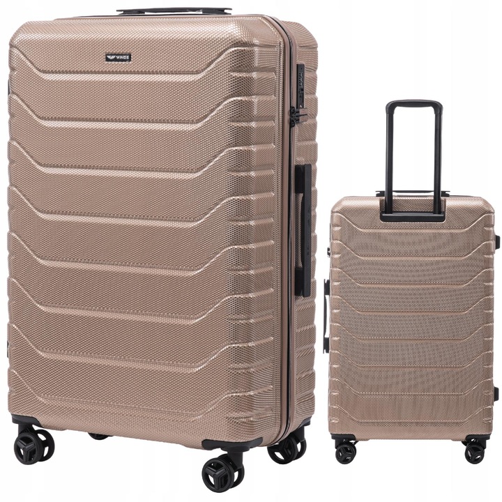 Geamantan, Wings, Crake, poliwęglan, auriu, mare, 96L