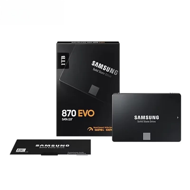 Samsung SATA 1000GB 2.5インチ SSD SSD Samsung 2.5 inch 870 Evo 1TB, SATA III, 560 MB/s citire, 530